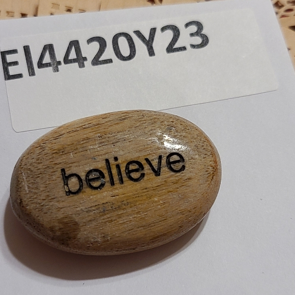 Inspirational Believe Stone For Sale - Picture 3 of 3